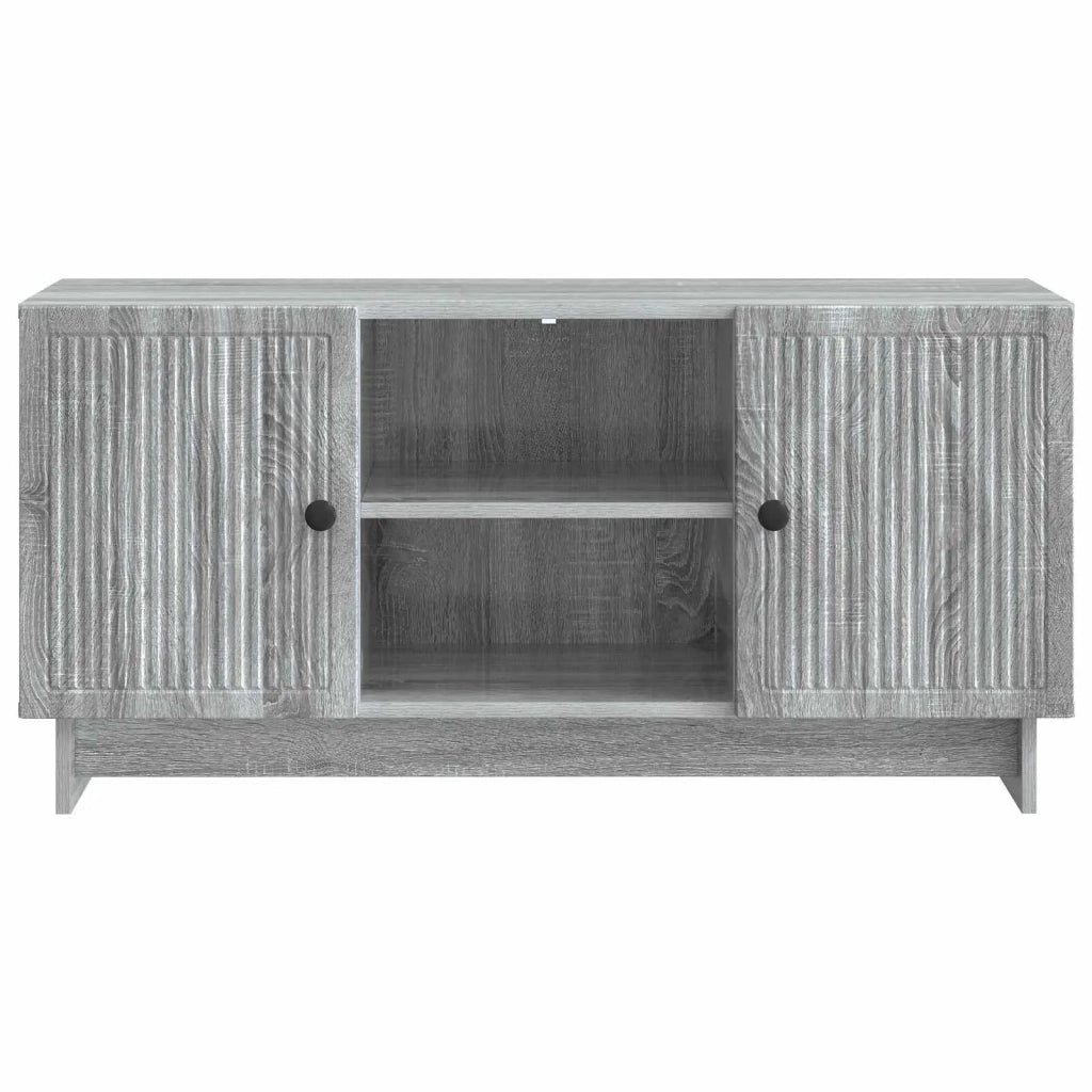 Mobile TV 102 x 34,5 x 50 cm Sonoma grigio Legno ingegnerizzato