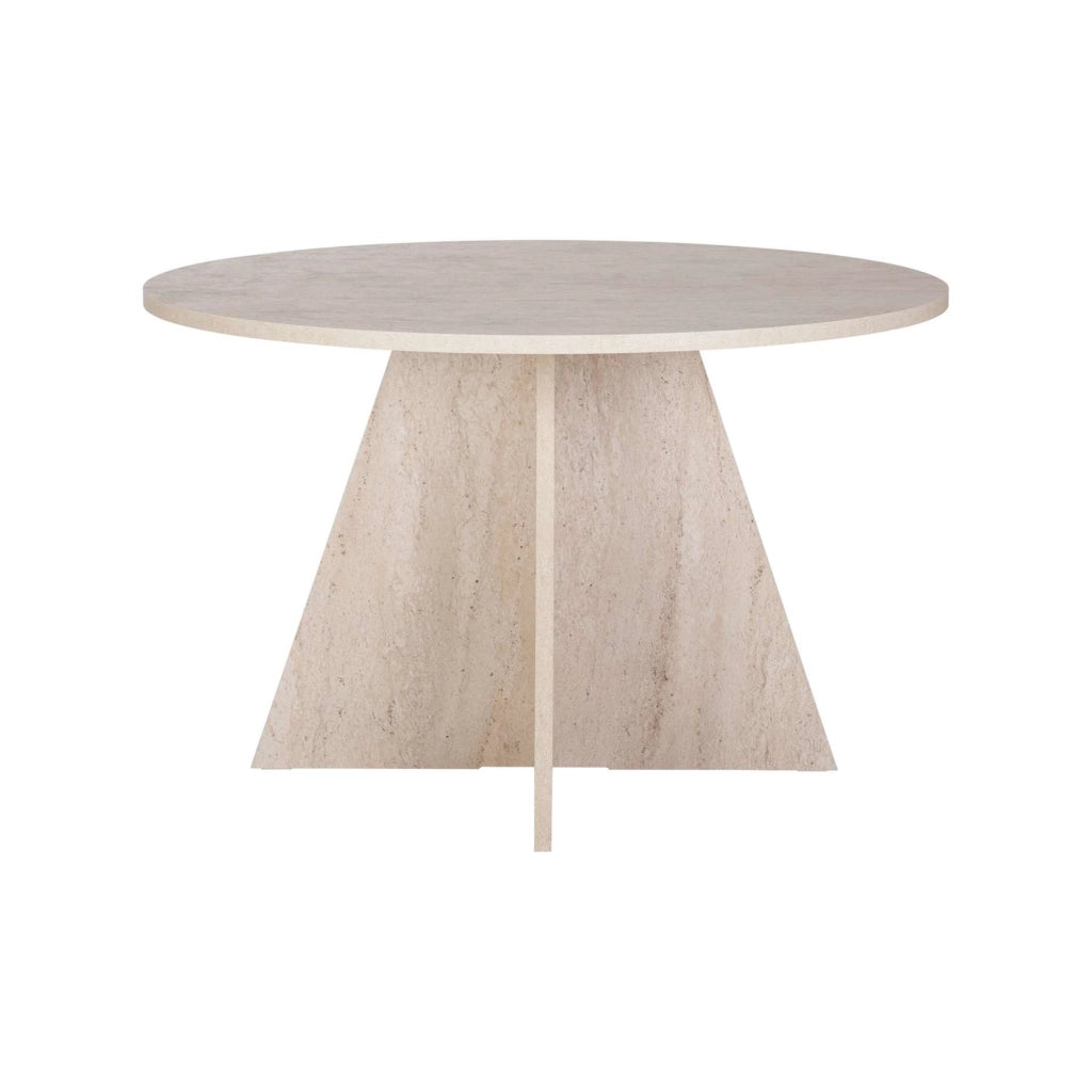 Racale, Tavolo Fisso 4 Posti, 120x120x75h cm Bianco Marmo