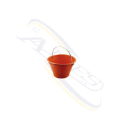 SECCHIO IN PLASTICA ARANCIO KAPRIOL