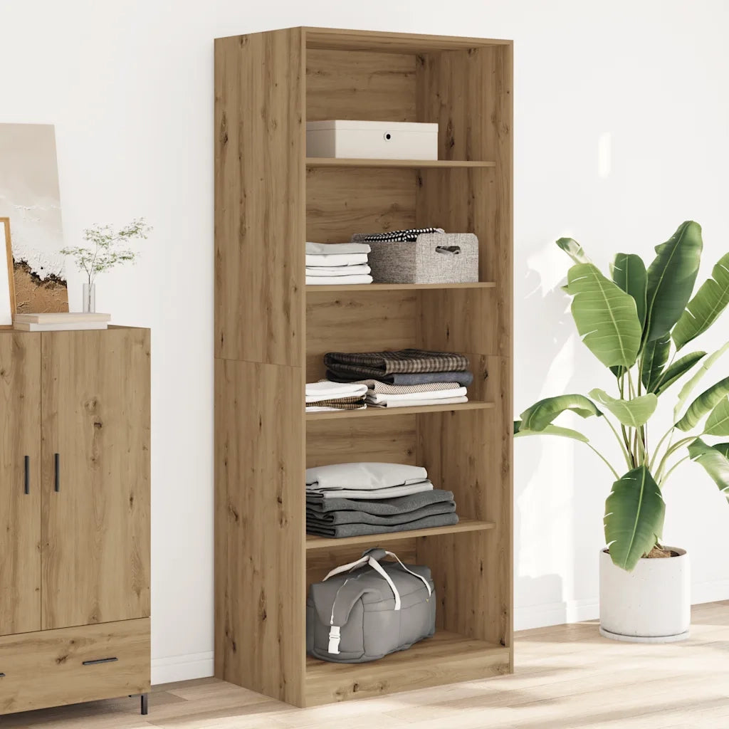 Armadio Rovere Artigianale 80x50x200 cm in Legno tecnico CFW3770673