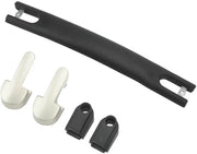 Maniglia per bagagli 22cm - Rimpiazzabile - Materiale ecologico - Gomma antiscivolo - Adatto per valigie/casotto - Installazione semplice - Maniglia per valigie