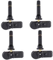 Sensore di pressione pneumatici 4 pezzi - Compatibile con Renault/Opel - Frequenza 433 MHz - Adatto per Duster/Lodgy - Nuovo - Nero - Pressione pneumatici