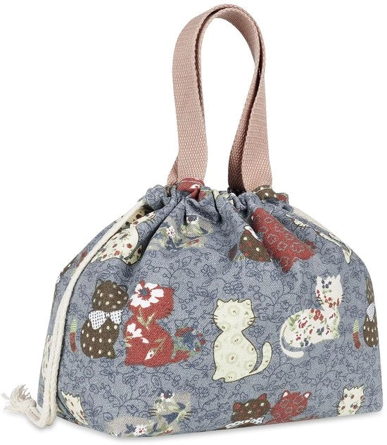 Borsa portatile per donne, isolata, piccola borsa per pranzo, da viaggio, campeggio o lavoro, compatibile con ITERYN, ELLO, Bentoheaven Lunchbox (Blu scuro)