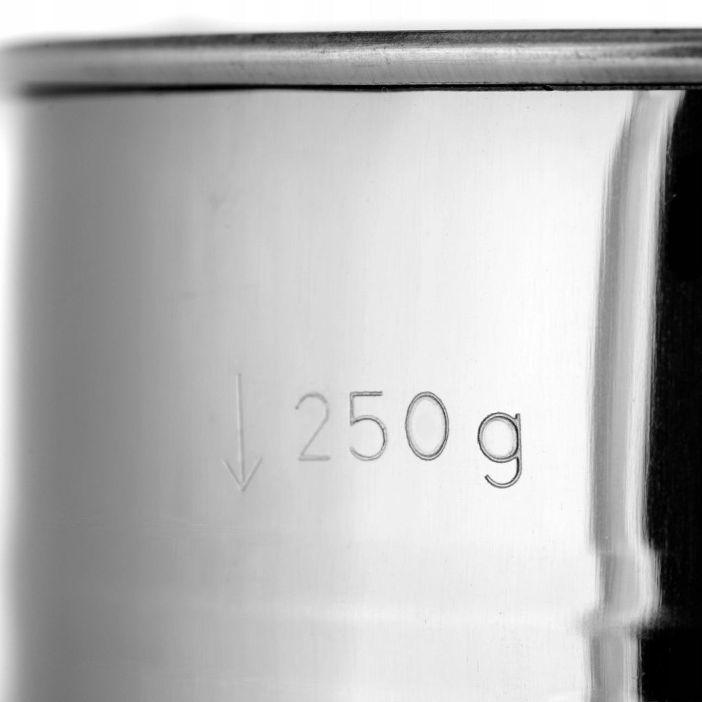 Setaccio per farina KADAX, colino, tazza, scolapasta, colino da cucina, misurino in acciaio inox
