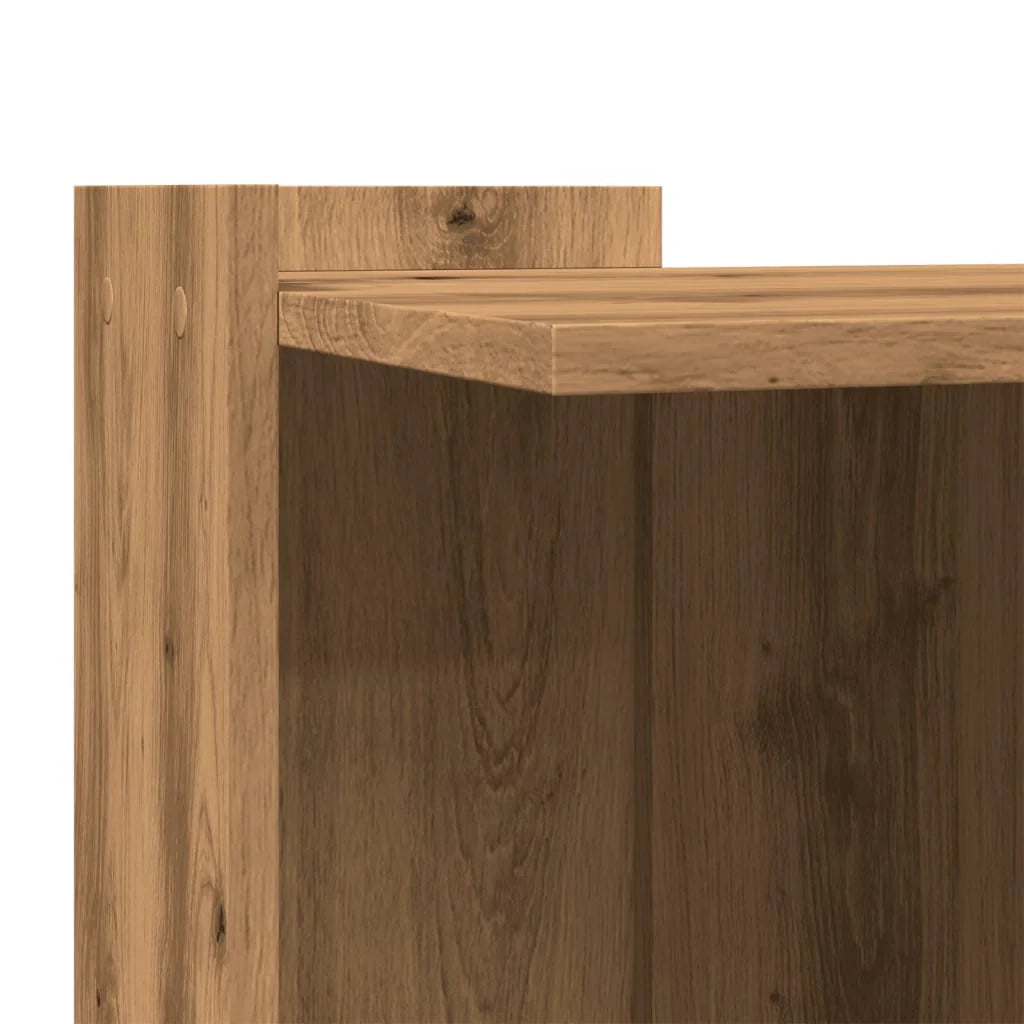Mobiletto per lettiera per gatti fatto a mano 53 x 53 x 51 cm marrone 02_0043306