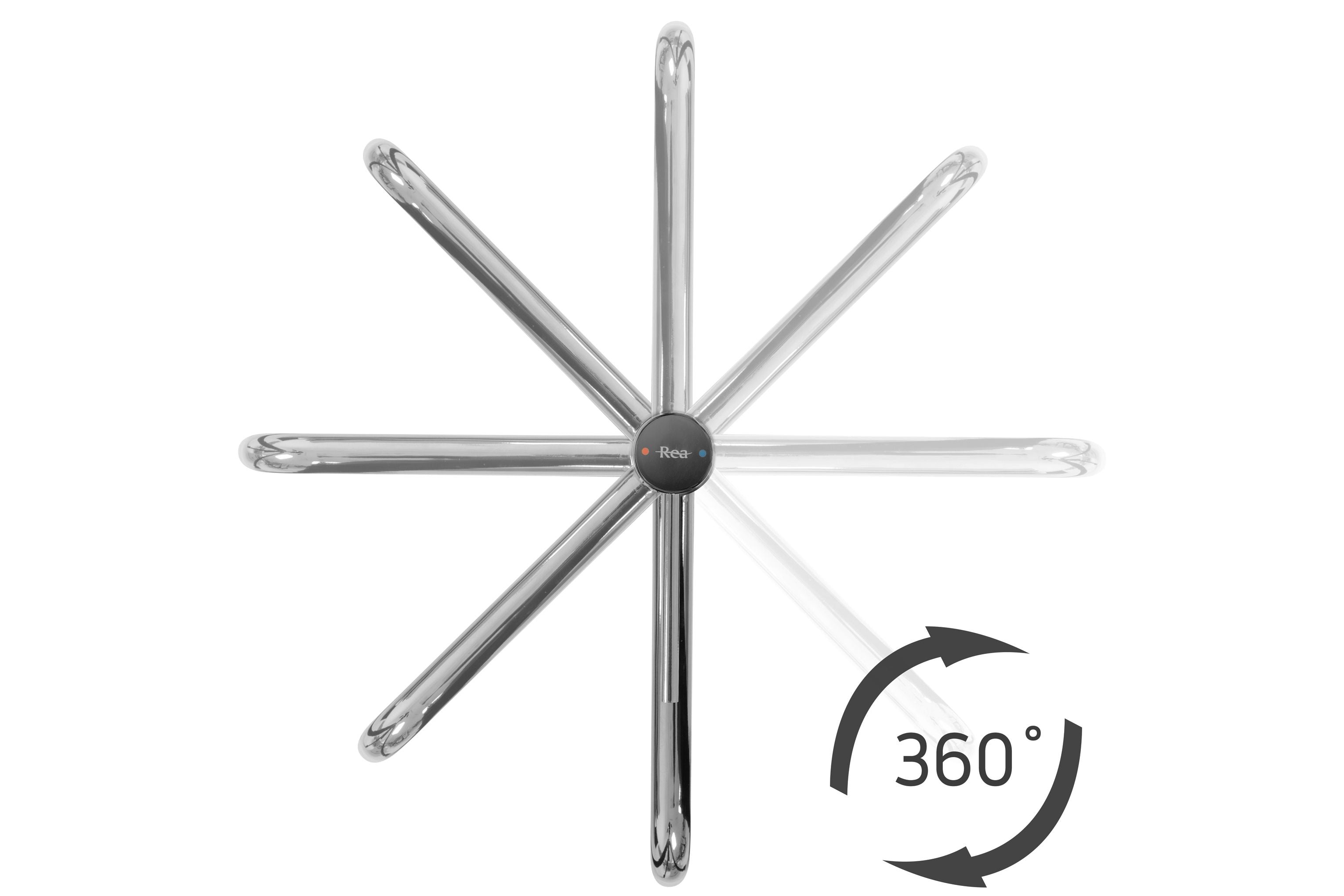 Rubinetto Da Bagno Rea Lugano Slim Chrome High