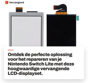 Schermo LCD di sostituzione per Switch Lite - Touchscreen digitale - Chipset professionale - Vetro/ABS - Installazione semplice