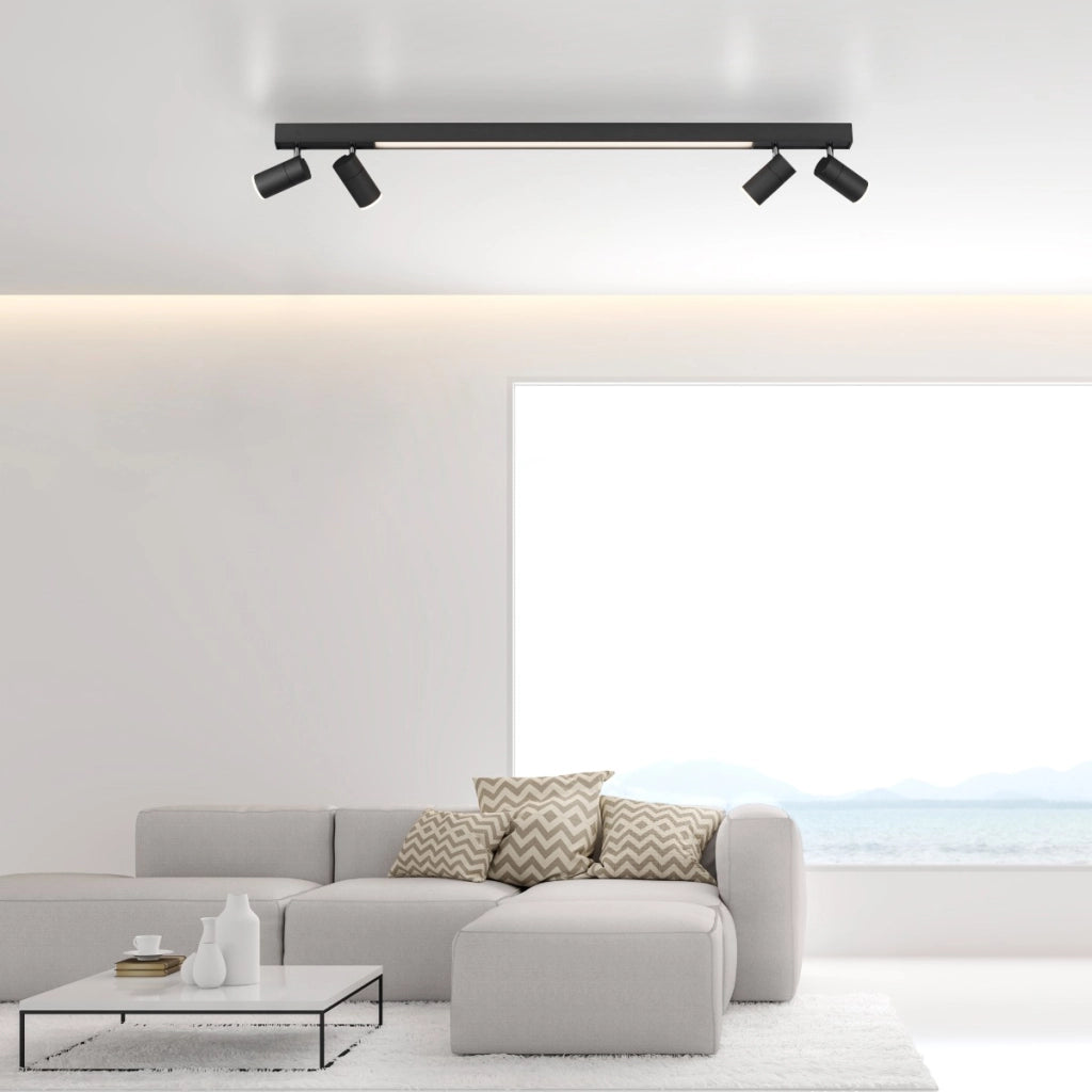 Plafoniera barra 4 spot LED 25W Pure-Lines Paul Neuhaus