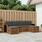 Set divani Legno di Acacia Massello 3384673
