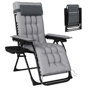 Poltrona Relax Massaggiante Elettrica ¨C Zephmum ¨C Grigio 65x93x108cm