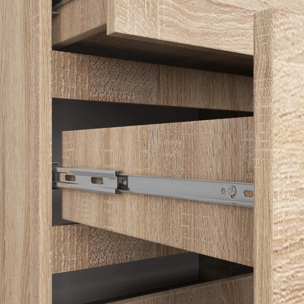 Cassettiera AKORD K120 Sonoma Quercia 120 cm 10 cassetti 120x40x121 cm