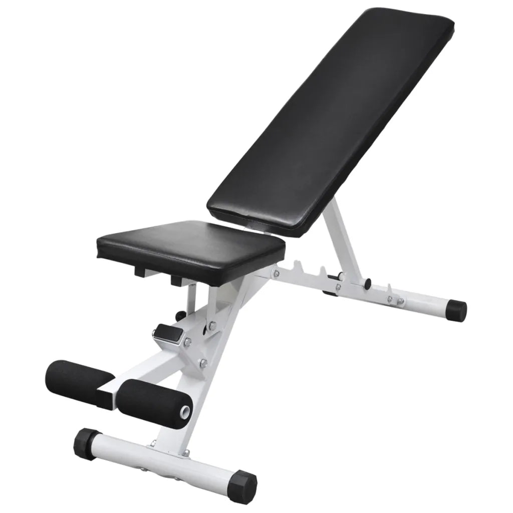 Panca da Palestra con Bilanciere e Set di Manubri 60,5 kg CFW2440694