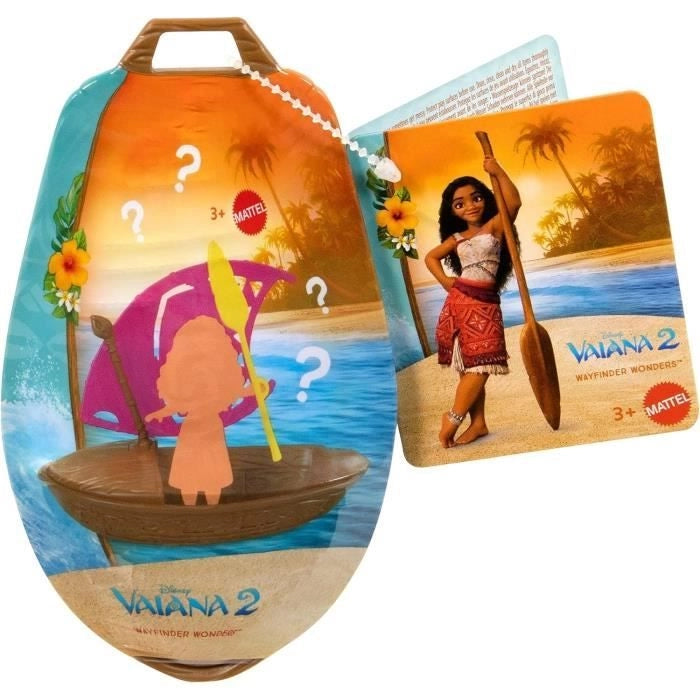 MATTEL Piroga e le sue 3 sorprese JBT68 -Vaiana 2