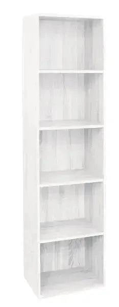 Libreria componibile cm.42x29x89h rovere nord