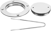 Pannello di accesso in acciaio inossidabile 3 pollici - Cassetta di ispezione - Pannello di accesso - Duraturo - Leggero - Facile da installare