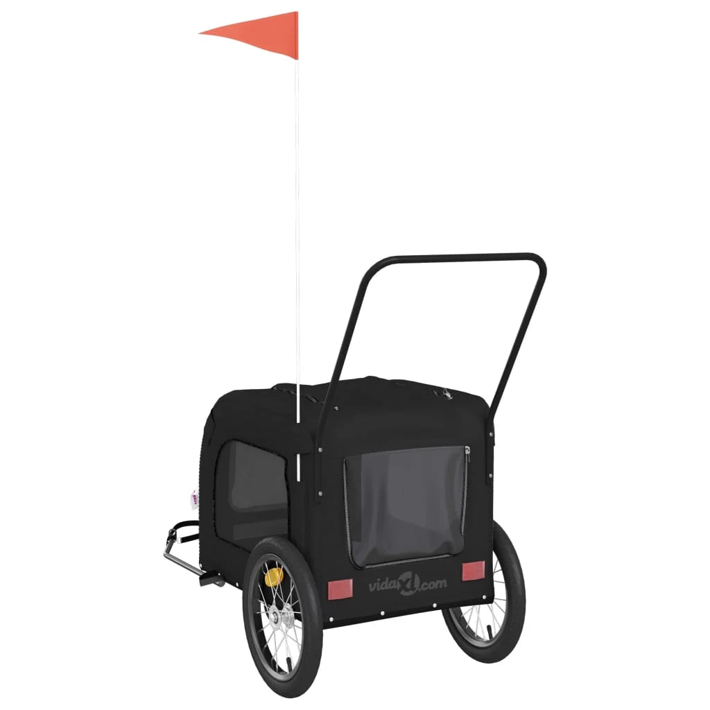 Rimorchio/carrello per animali domestici nero 02_0044229
