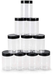 Contenitori in plastica leggeri - 300 ml - set da 10 - qualità nutrizionale