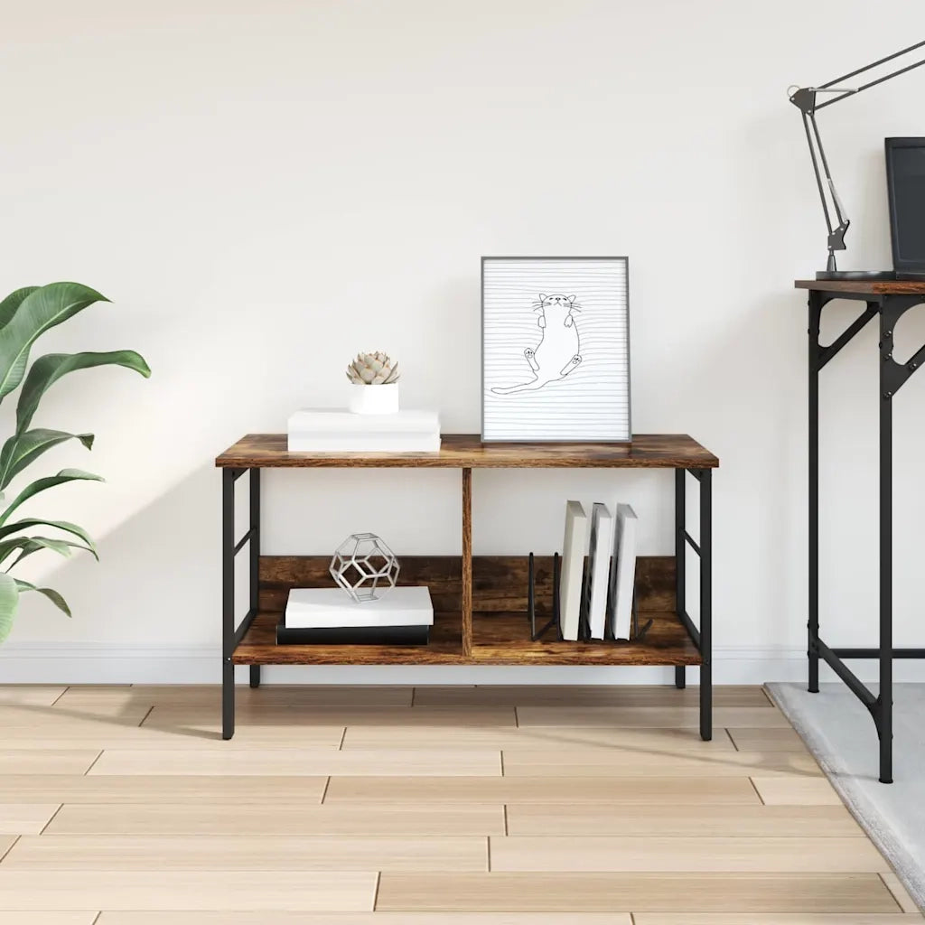 Libreria Rovere fumé 82 x 32 x 47 cm Legno multistrato