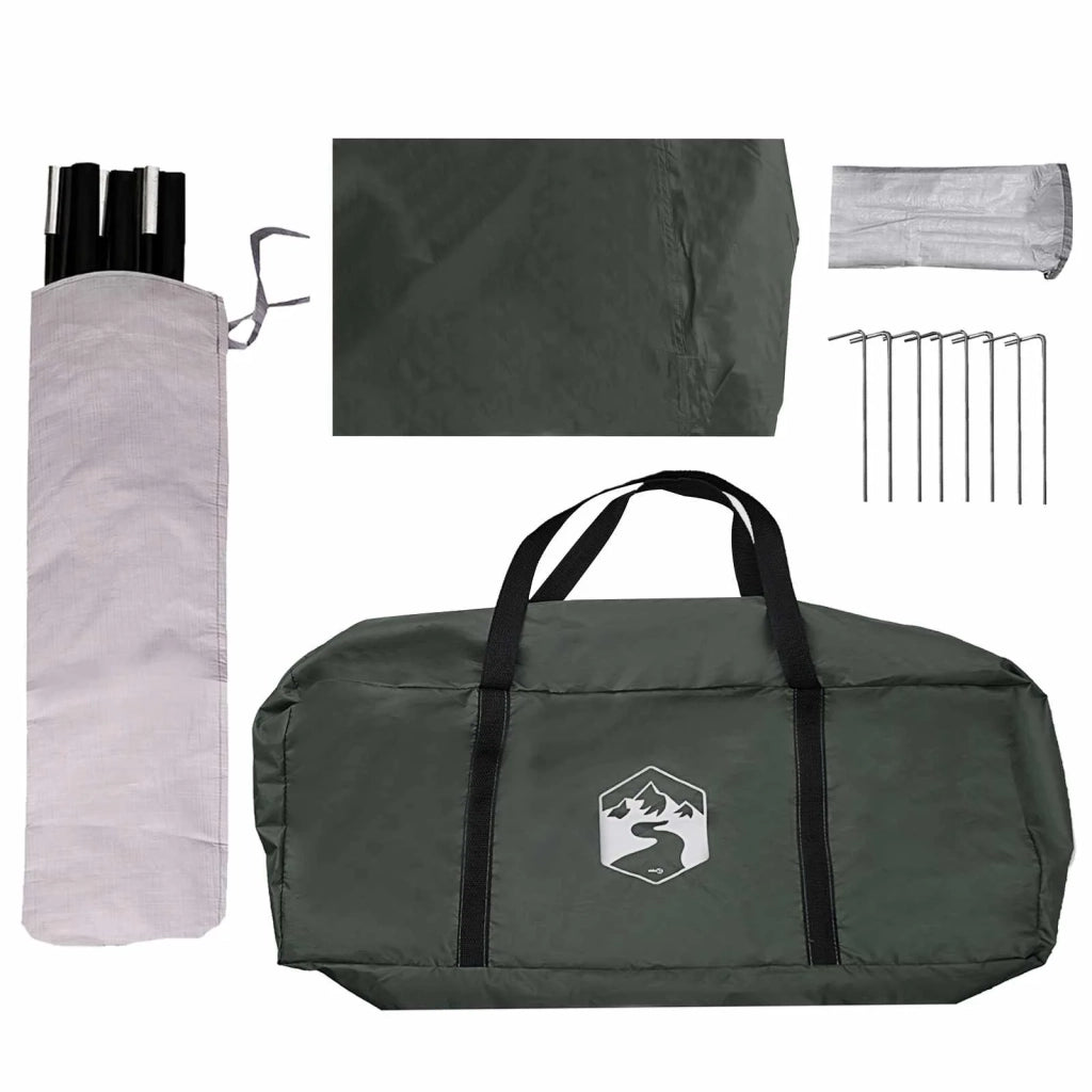 Tenda da veicolo con tetto Verde militare 518 x 580 x 215 cm 42028558
