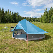 Tenda Tipi 20 persona Blu Poliestere e Acciaio 42028716