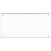 Paraschizzi per Cucina Trasparente 80x40 cm in Vetro Temperato CFW9276577