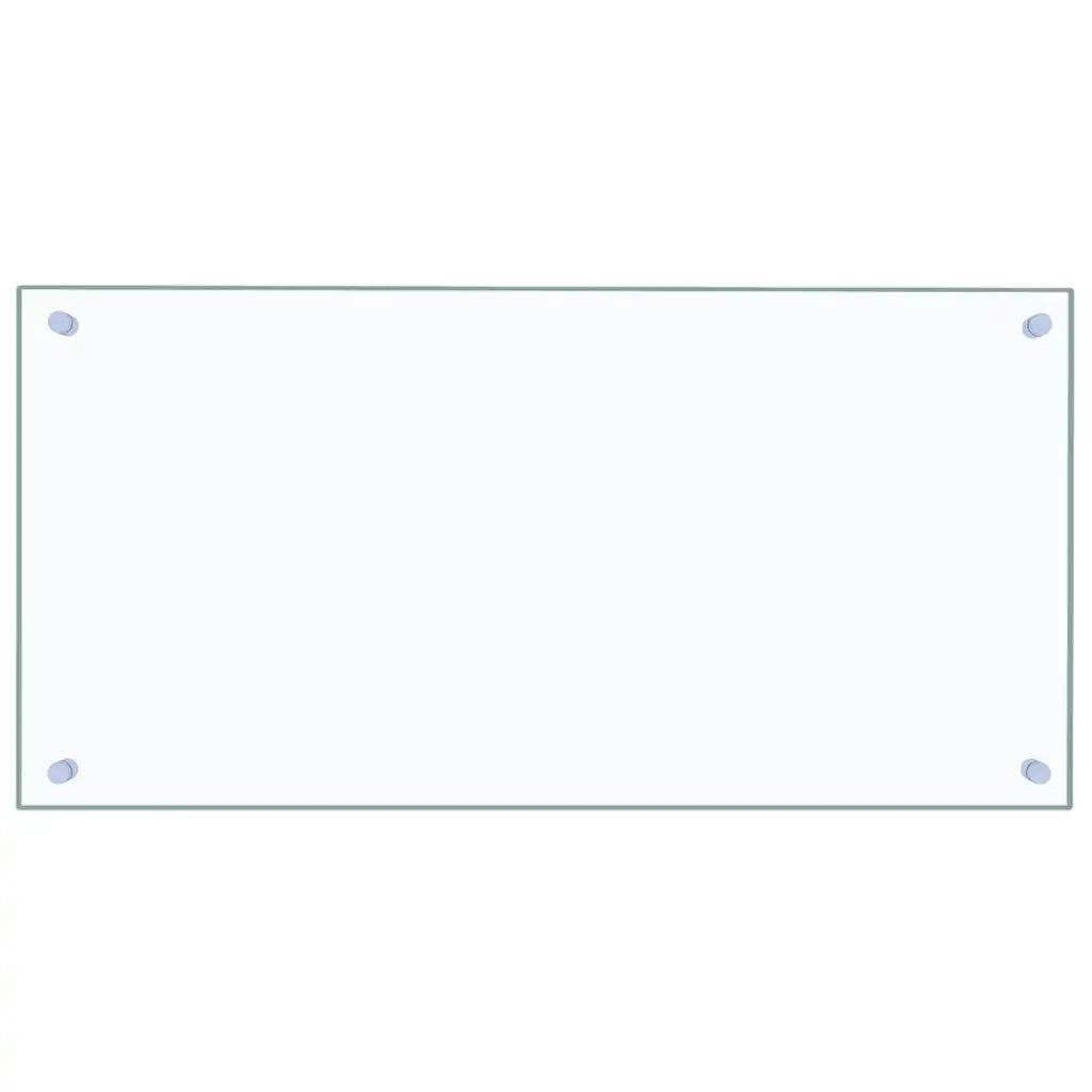 Paraschizzi per Cucina Trasparente 80x40 cm in Vetro Temperato CFW9276577