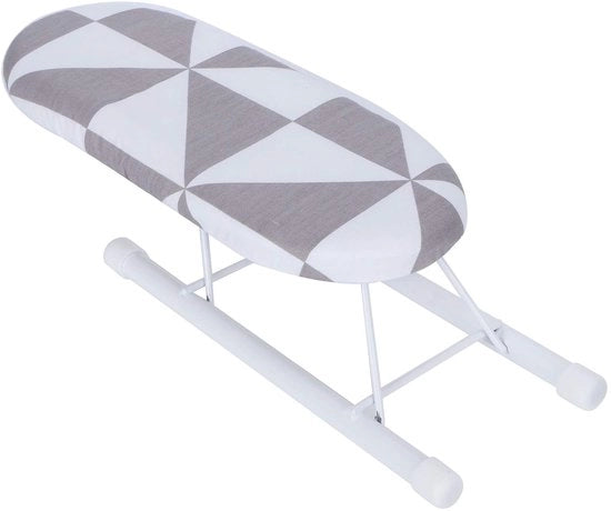 Tavolo da stirare pieghevole - Mini tavolo da stirare - Protezione antiscivolo sul fondo - Copertura rimovibile - Adatto per maniche/collari - Supporto stabile - Mini tavolo da stirare portatile