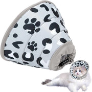 Accessori per gatti - Dimensione L - 3 Dimensioni - Accessori per Gatti - Protezione morbida per gatti e piccoli cani - Protezione per ferite anti-graffio - Cono di protezione per animali confortevole - Adattabile - Mod. 3 - Grigio
