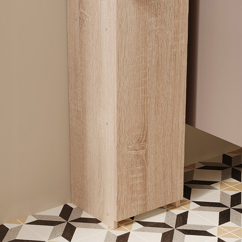 MOBILE DA BAGNO A COLONNA STRETTO MARRONE CHIARO – MODERNO 101 CM