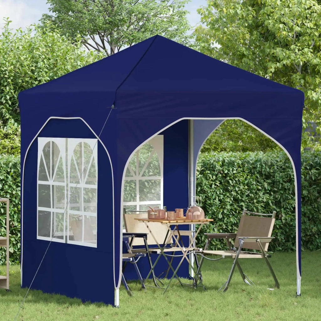 Tenda per feste a pop-up 192 x 192 x 245 cm Blu 42019824