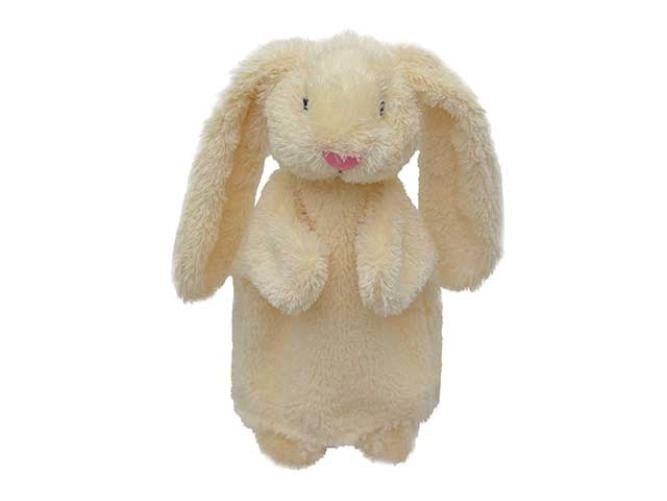 Bass & Bass - Handpuppe Kuscheltier Hase 26 cm - Made in Europe - Kleinkindspielzeug
