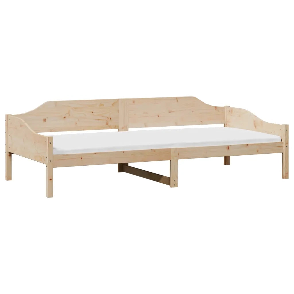 Letto senza Materasso 90x200 cm in Legno Massello di Pino