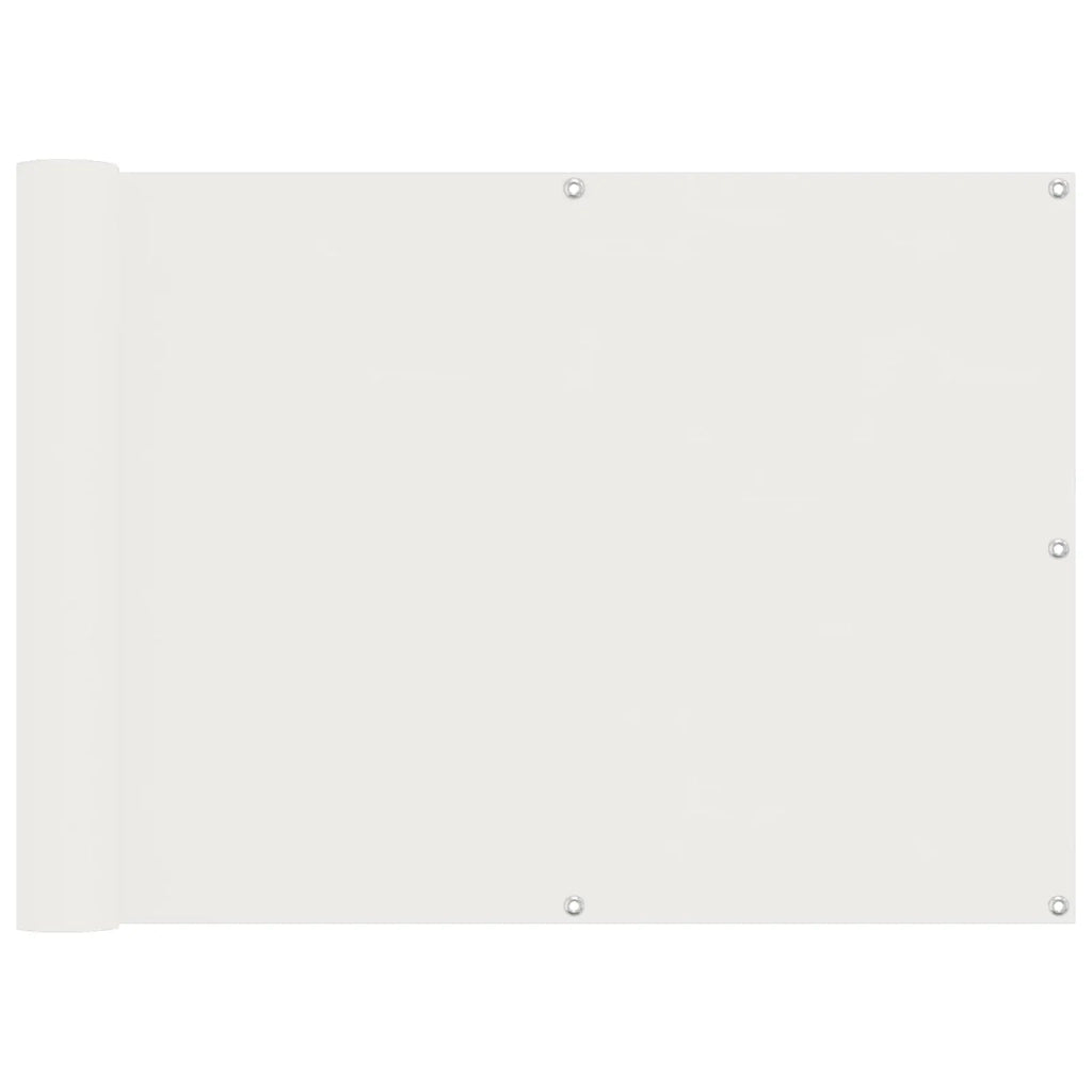 Schermo da balcone Bianco 75 x 200 cm