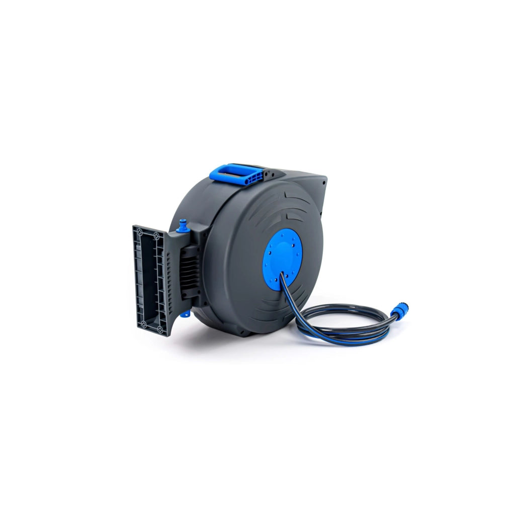 Avvolgitubo automatico a parete - Suan - Kit completo - Lunghezza tubo: 20m + 2m
