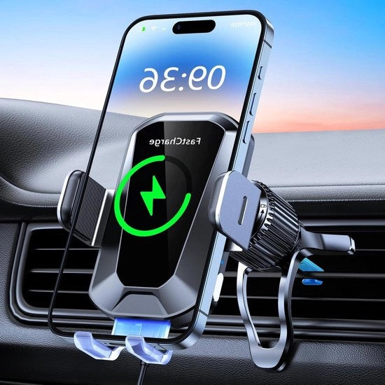 Serrature automatiche con supporto auto per auto senza fili con funzione di ricarica - 15W