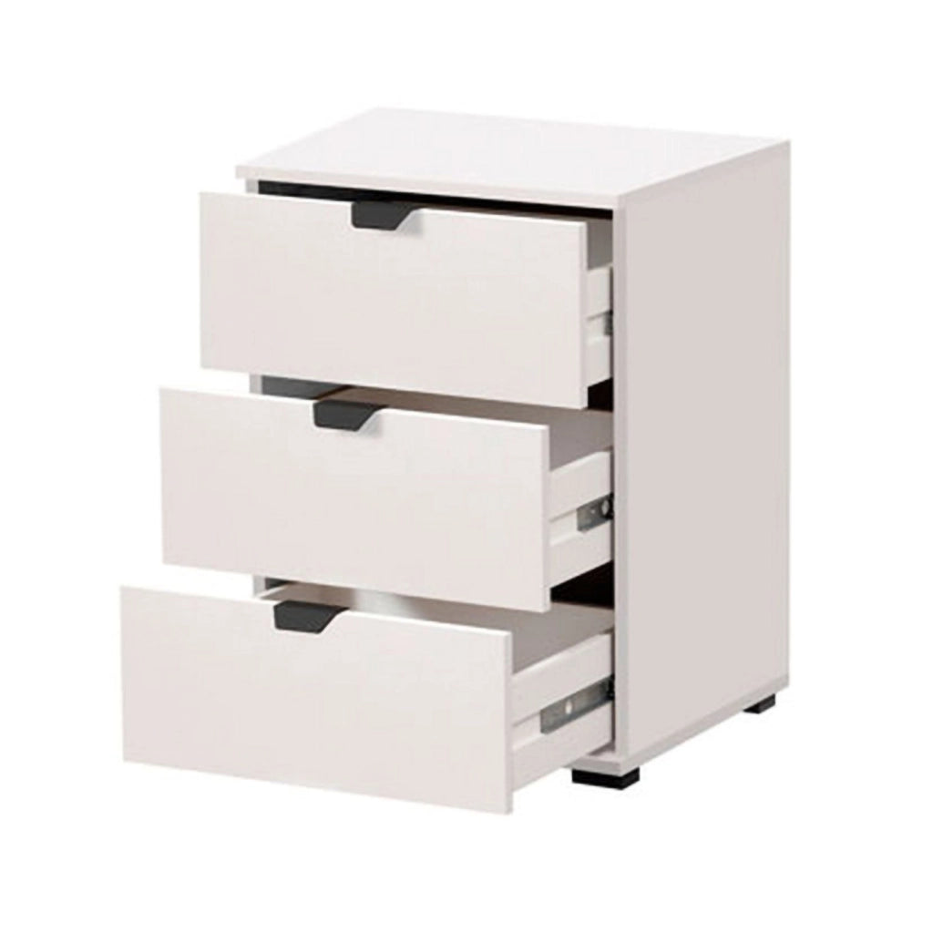 Talana, Comodino un Ripiano, 45x40x63h cm Bianco