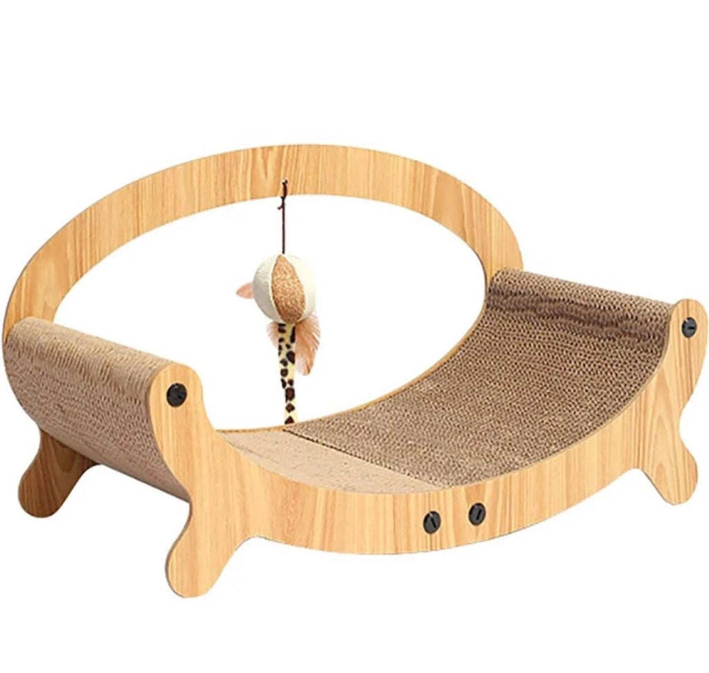 TIRAGRAFFI PER GATTI CULLA DIVANO DONDOLO GIOCATTOLO PER GATTI 50x25x21 Art.004
