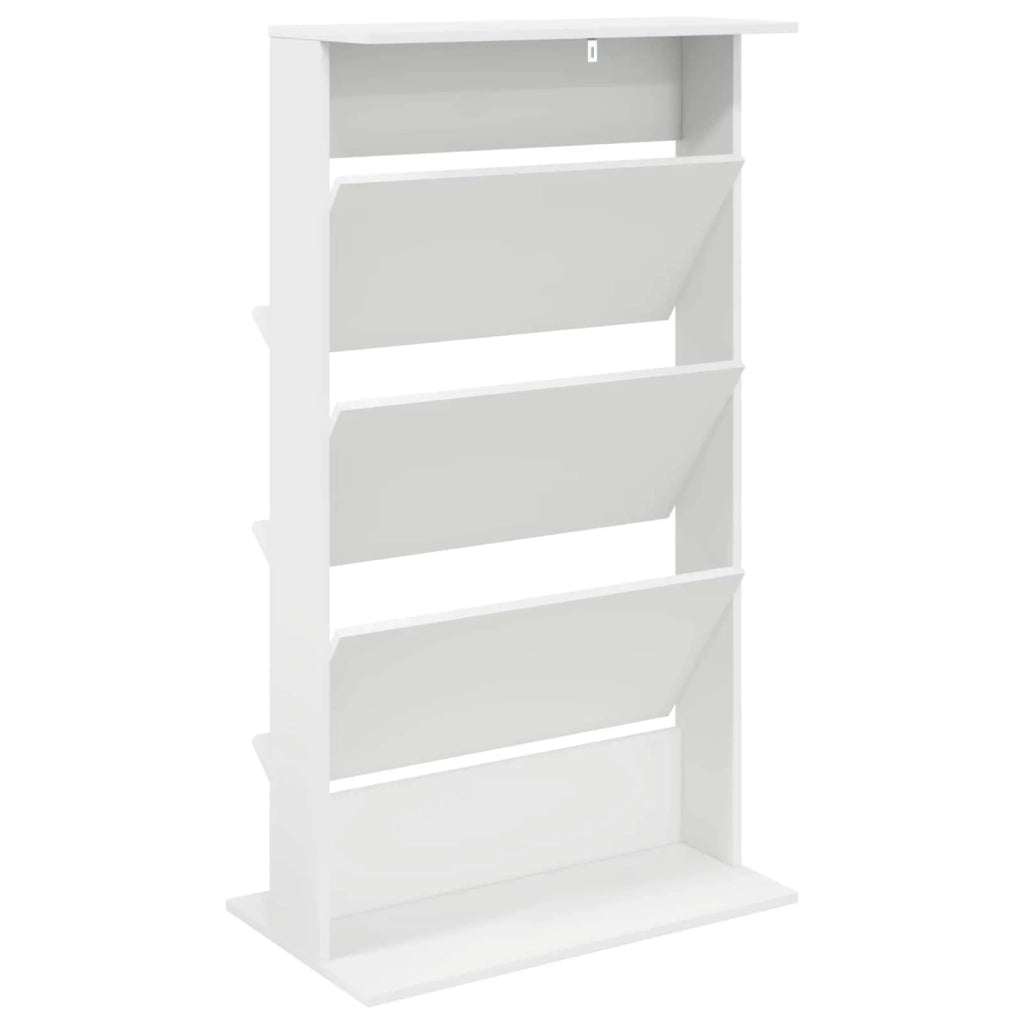 Scaffale per riviste Bianco 70 x 41 x 126 cm