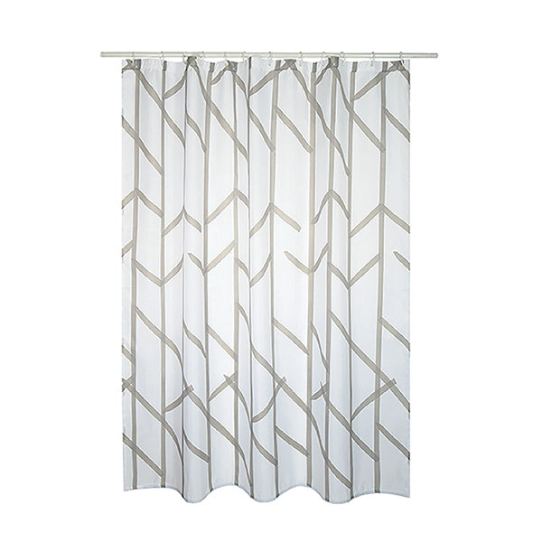 TENDA PER DOCCIA IN TESSUTO POLIESTERE TREE- cm 180x200- SPIRE- pezzi 1