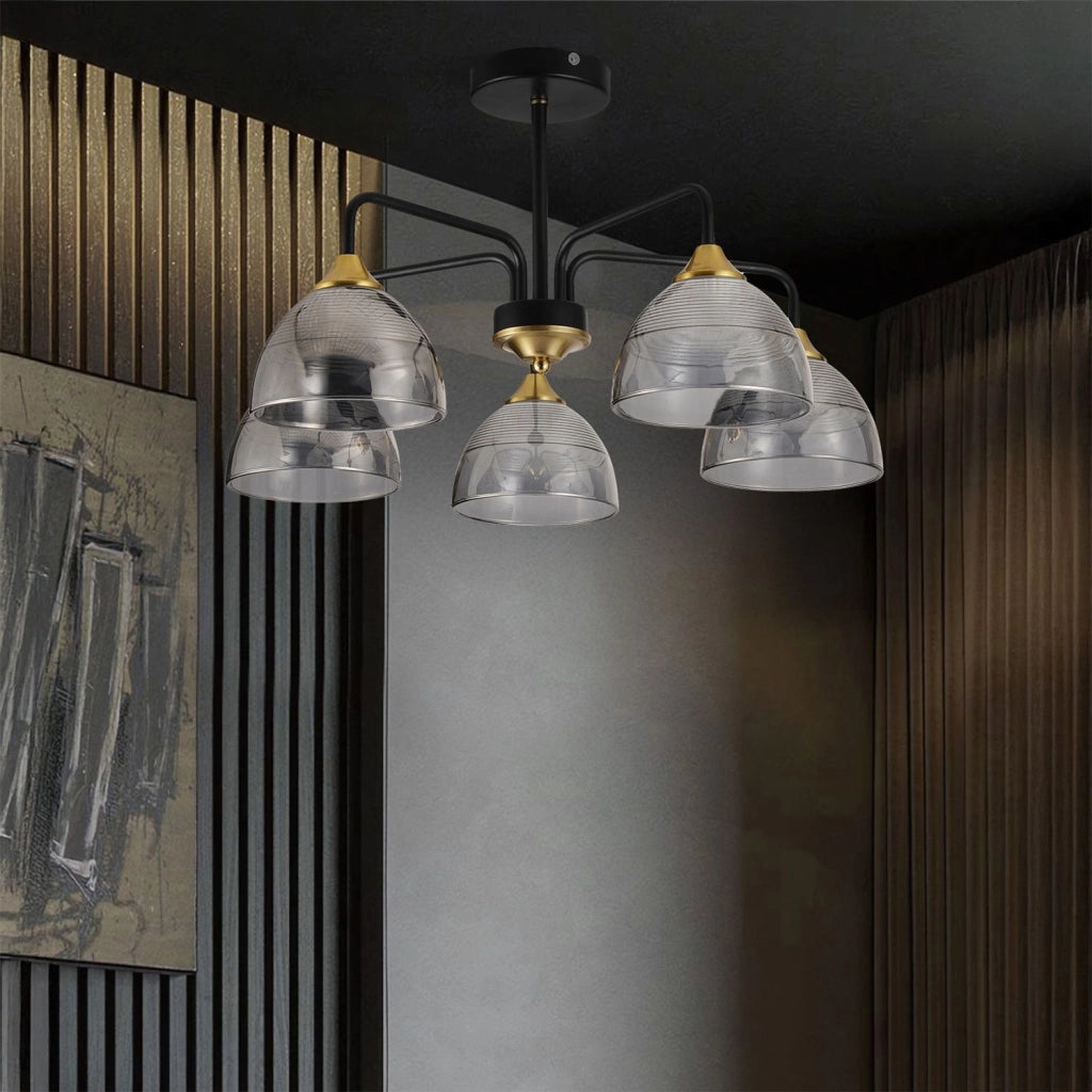 Lampada G085-5c Black Grey