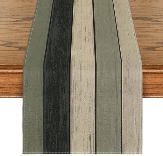 Tavolo Decorativo per Halloween in Legno Antico, 40x140 cm