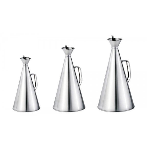 Oliera Conica in Acciaio Inox Venere 0,75 Litri