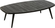 Tavolo salotto rettangolare - legno - nero