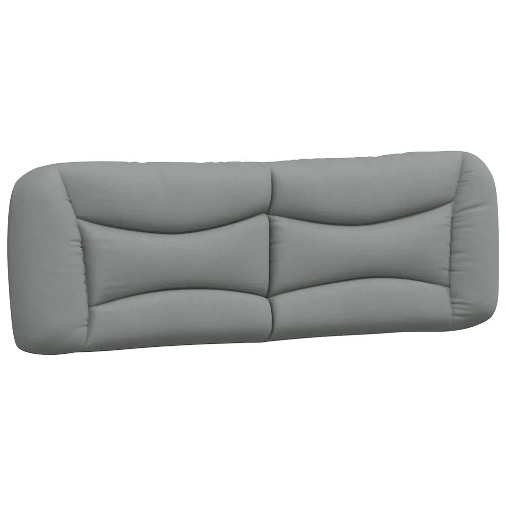 Giroletto senza Materasso-Struttura Letto Hvar Grigio Chiaro 160x200 cm Tessuto