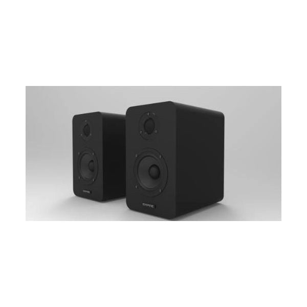 Casse empirestudio monitor s4 m.s4 amplificate da 148watt woofer da 4 a banda larga e cabinet in legno mdf