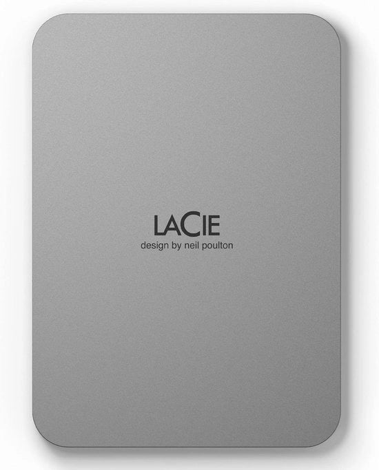 Disco Rigida Esterna Portatile 2TB - USB-C 3.2 per PC e Mac - In Alluminio Riciclato - Incluso Adobe Tutti gli Applicativi