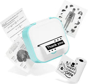 Stampante Portatile Mini - Kit di Avvio - Stampanti a Mano - Stampante da Portare - Stampante Mobili - Fotostampante