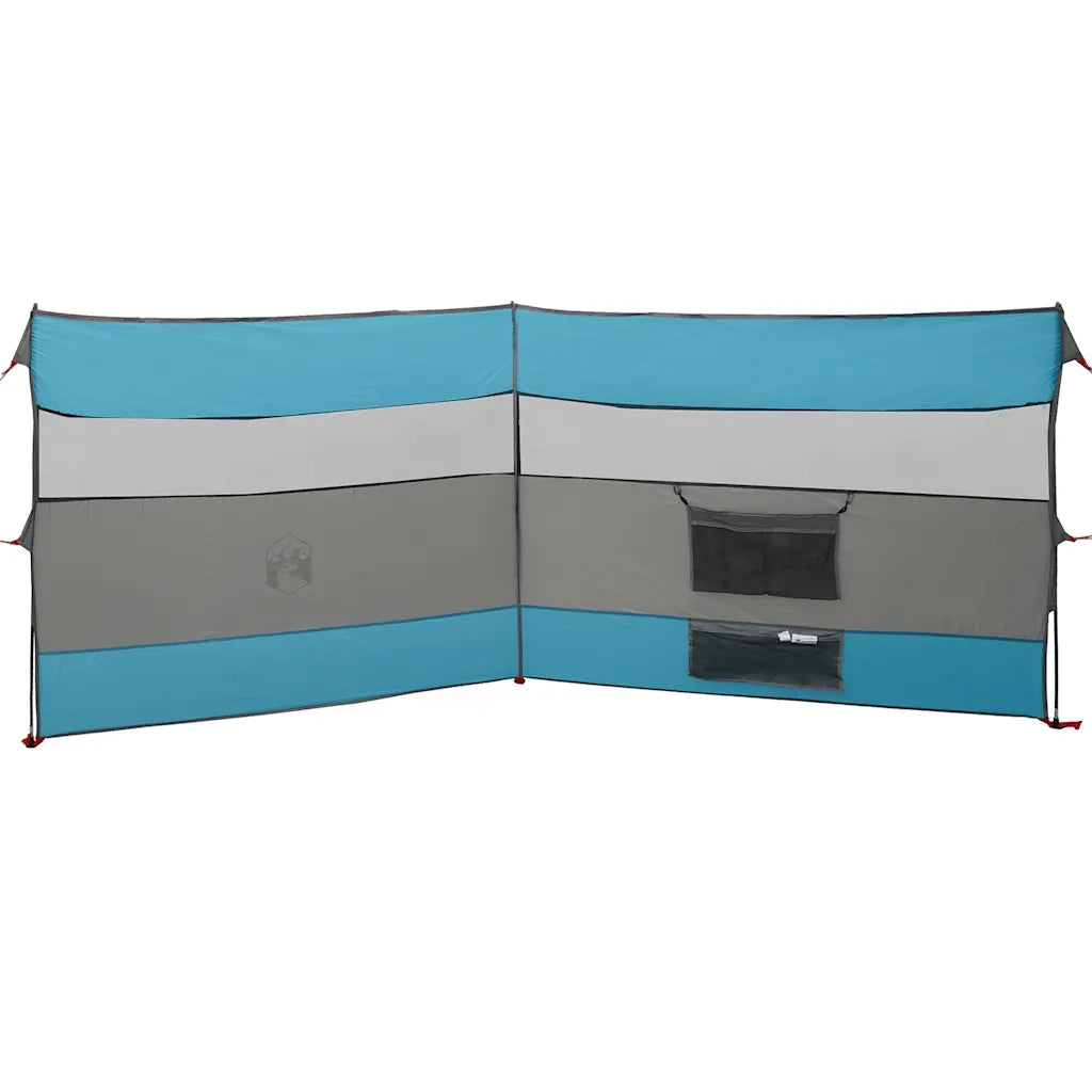 Frangivento da Campeggio Blu 340x130 cm Impermeabile CFW7140239