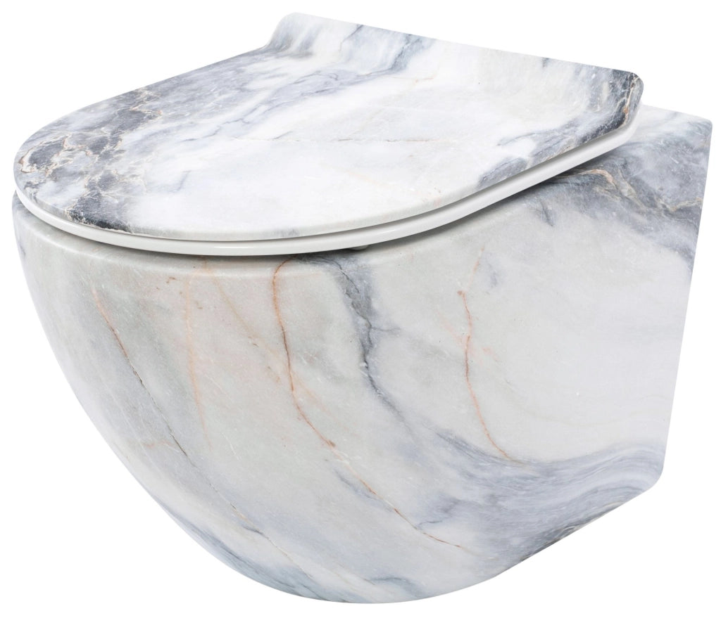 Vaso Wc Sospeso Rea Carlos Slim Granit Matt