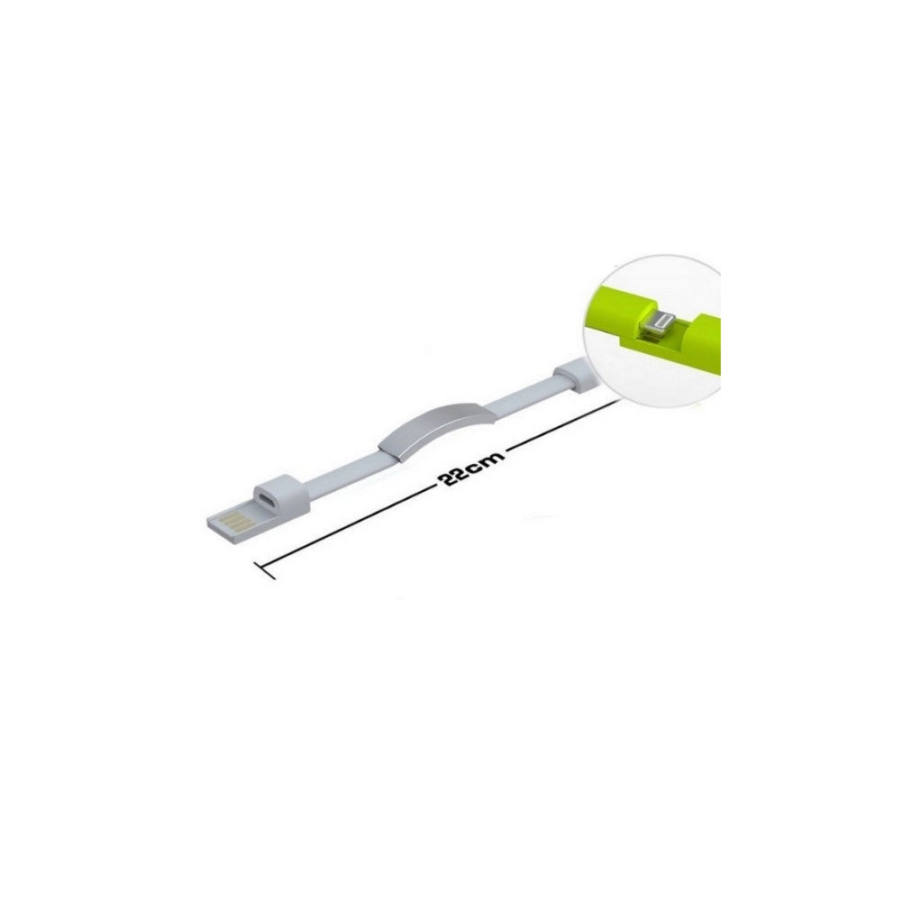Trade Shop - Bracciale Ricarica Cavo Dati Iphone 6 6 Plus Ipad 4 Iphone 5 Ip 7 Sincronizza -